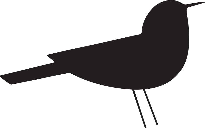 logo do Coworking, apenas o sabiá